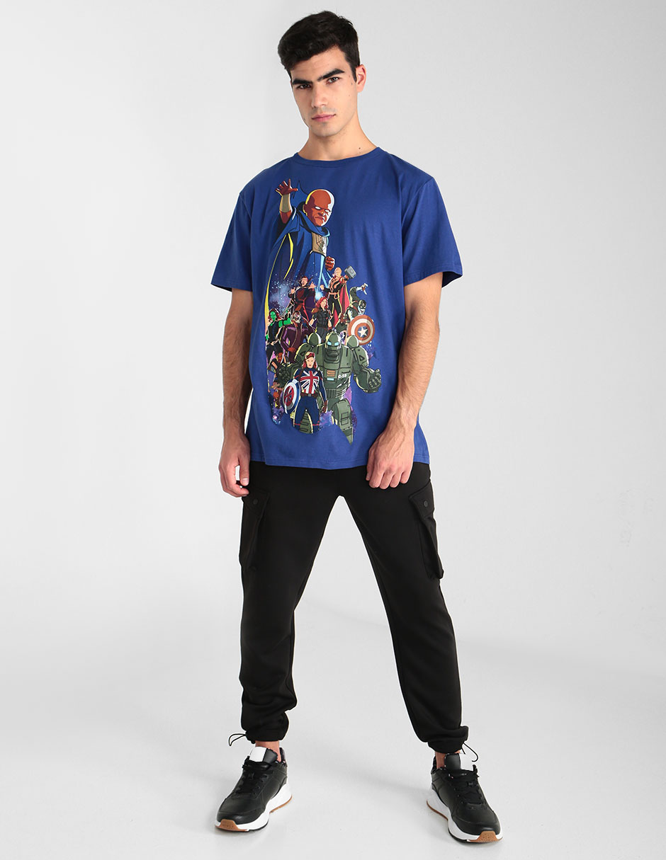 Playera manga corta para hombre