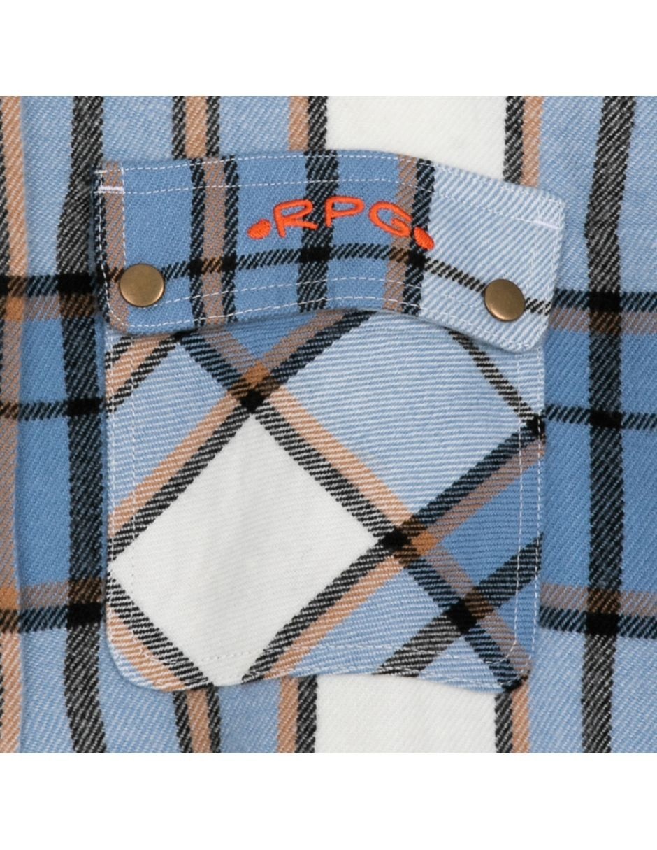 Camisa casual de algodón manga larga para mujer