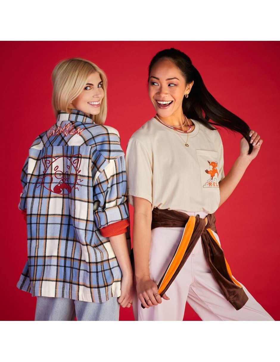 Camisa casual de algodón manga larga para mujer 7