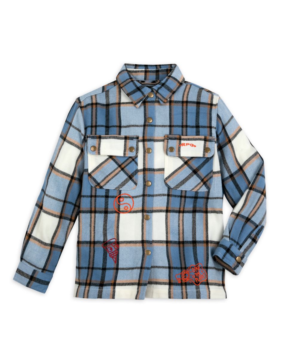 Camisa casual de algodón manga larga para niño