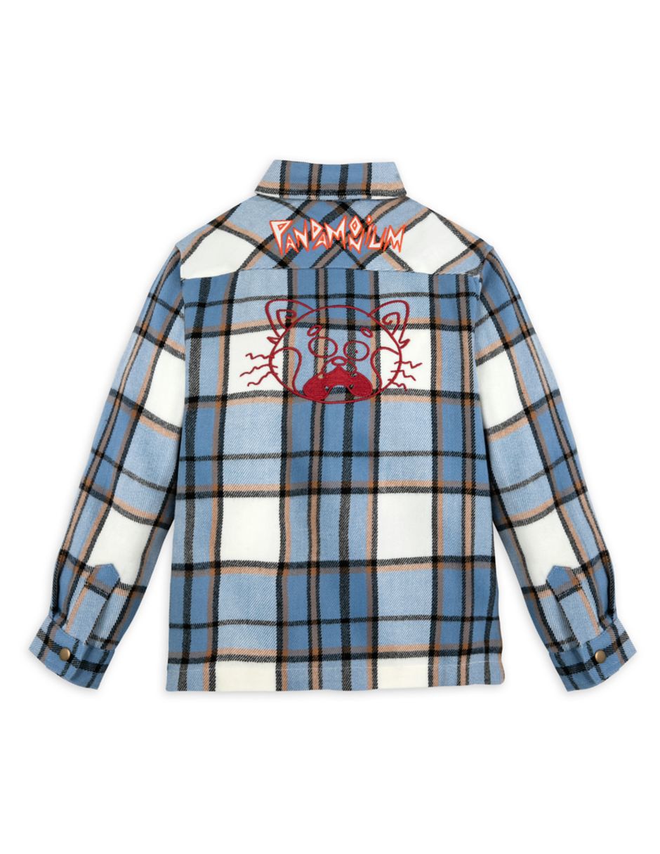 Camisa casual de algodón manga larga para niño 5