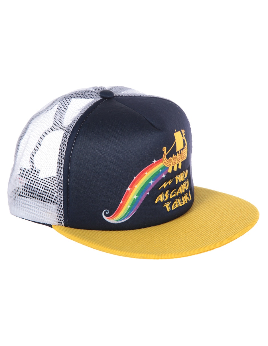 Gorra visera plana broche casual The Avengers para adulto