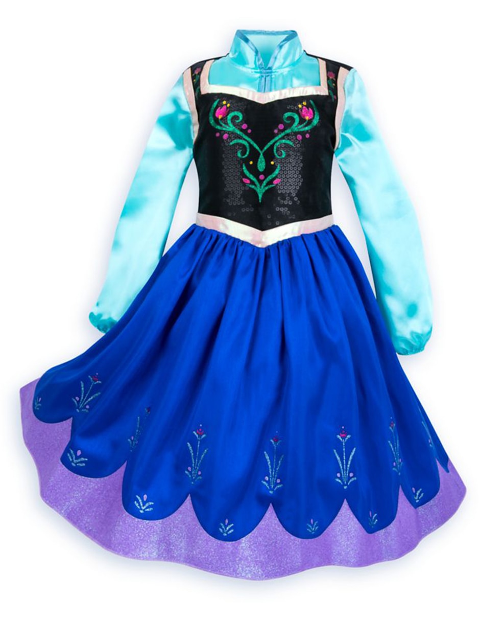 Disfraz Frozen Anna de princesa para niña