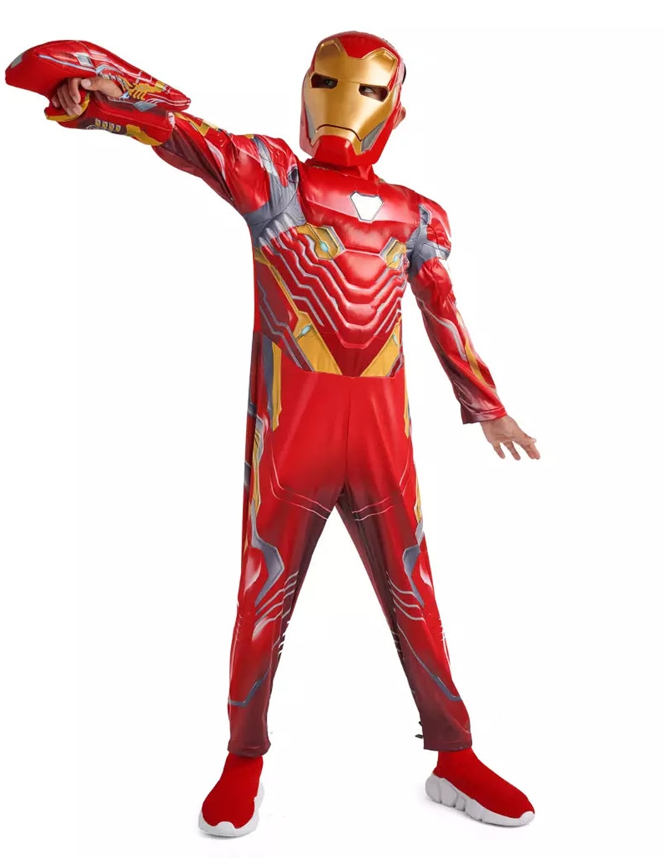 Disfraz The Avengers de superhéroe Iro Man para niño Disfraz The Avengers de superhéroe Iro Man para niño