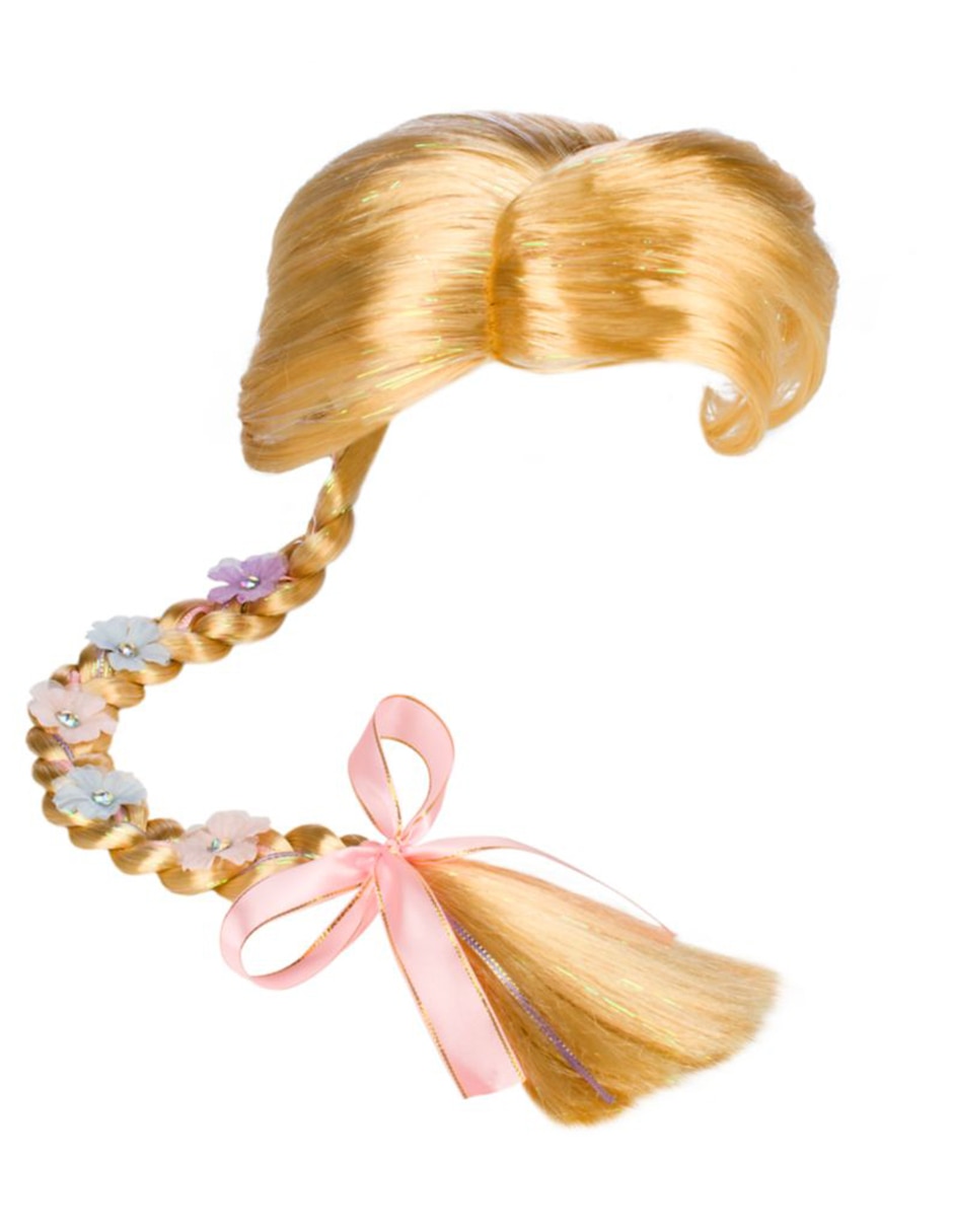 Peluca para disfraz de Rapunzel Princesas 2