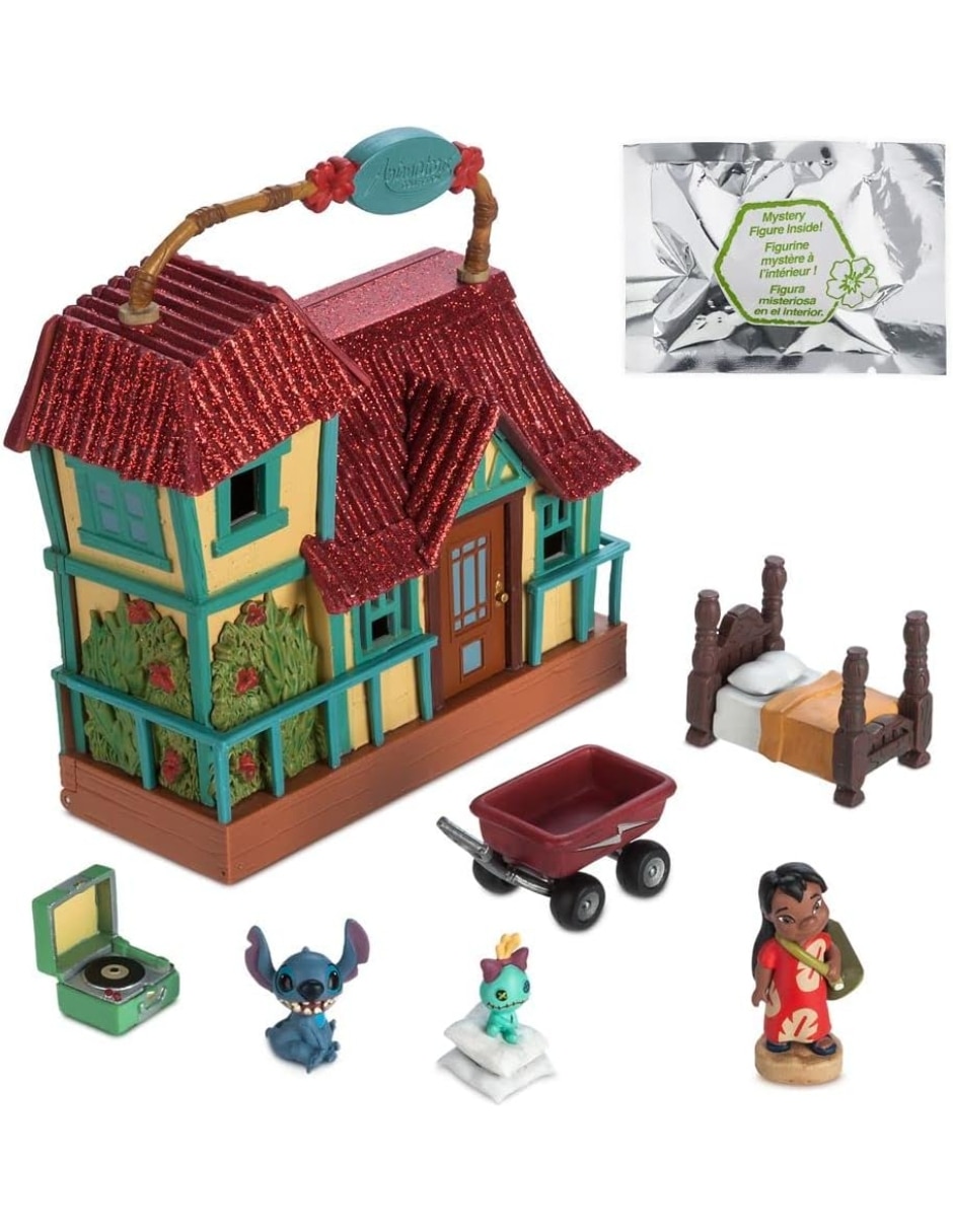Set figuras articulada Disney Stitch Collectors Con luz y sonido