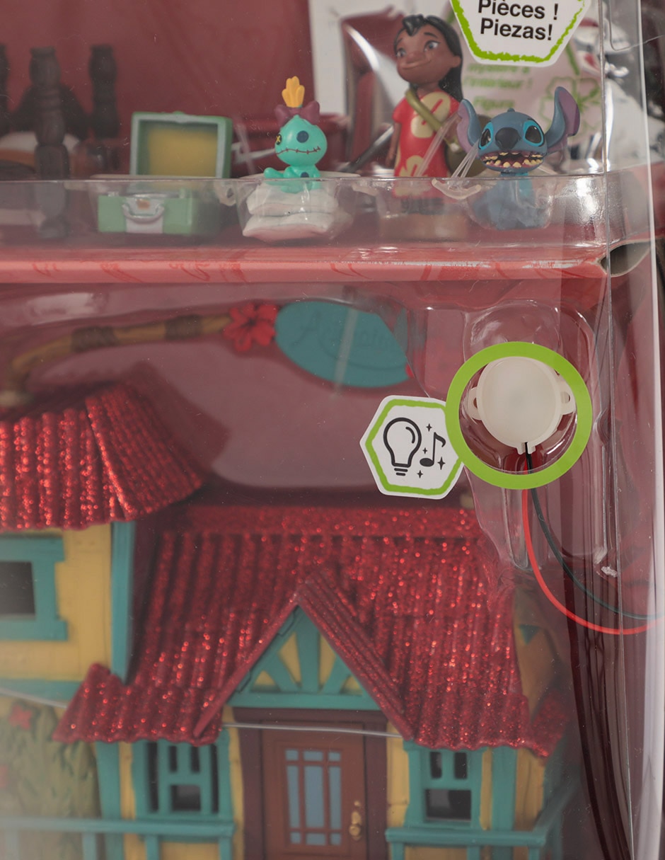 Set figuras articulada Disney Stitch Collectors Con luz y sonido 3