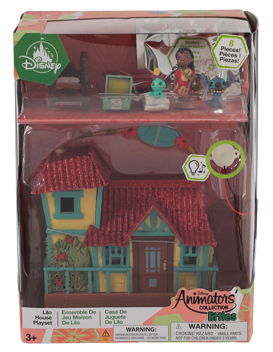Set figuras articulada Disney Stitch Collectors Con luz y sonido 4