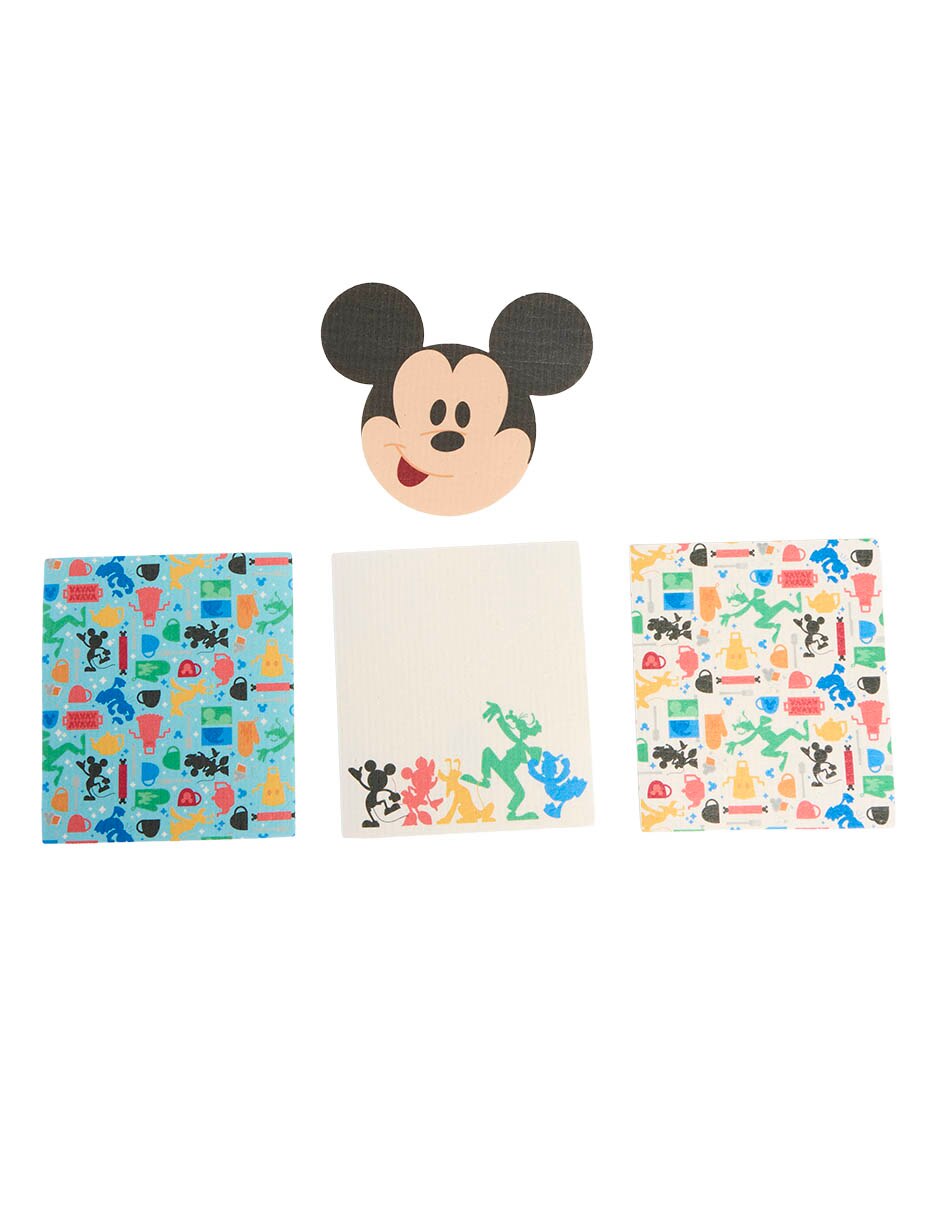 Set de toallas mickey and friends 4 piezas