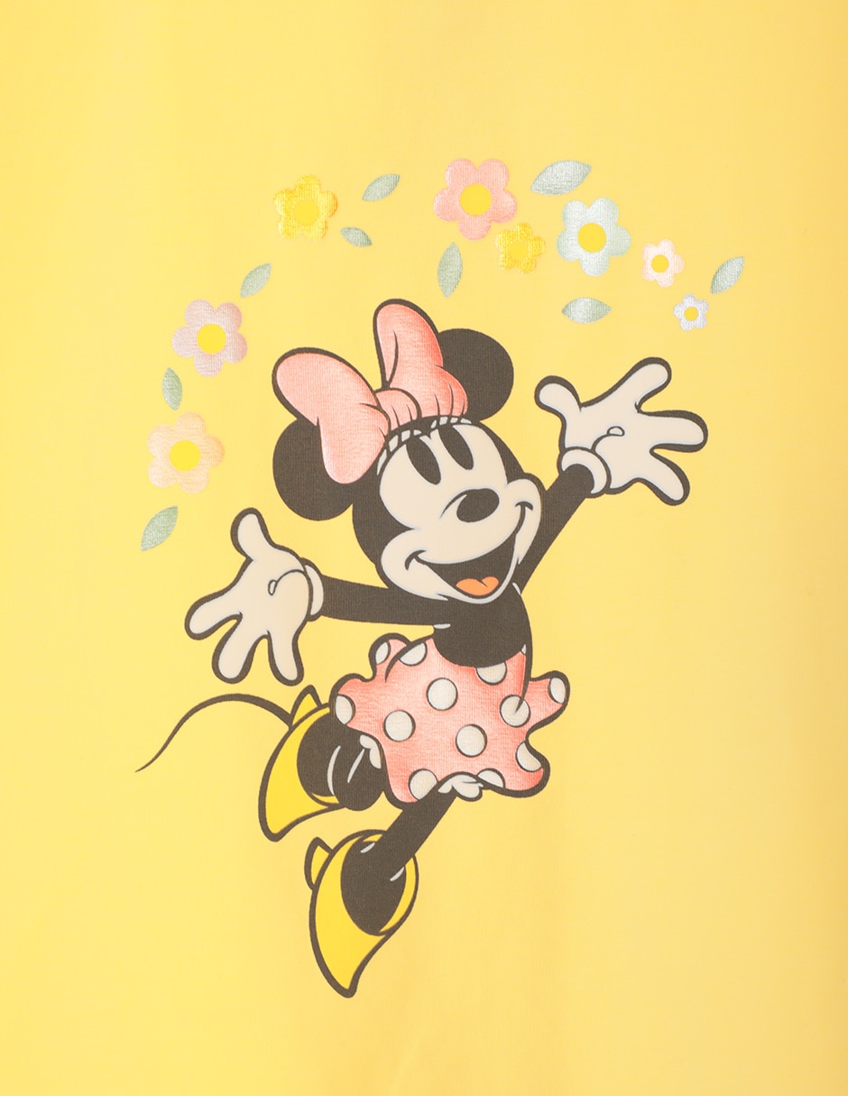 Playera Mickey And Friends Minnie Mouse manga corta para niña