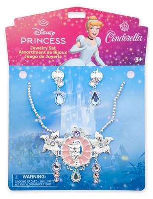 Collar y aretes para disfraz de Disney