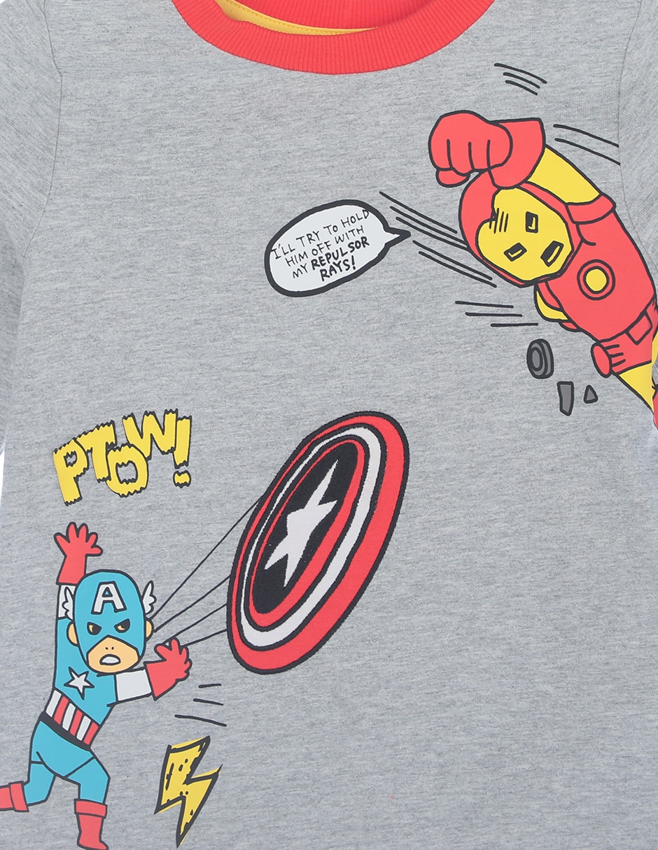 Conjunto pijama The Avengers para niño