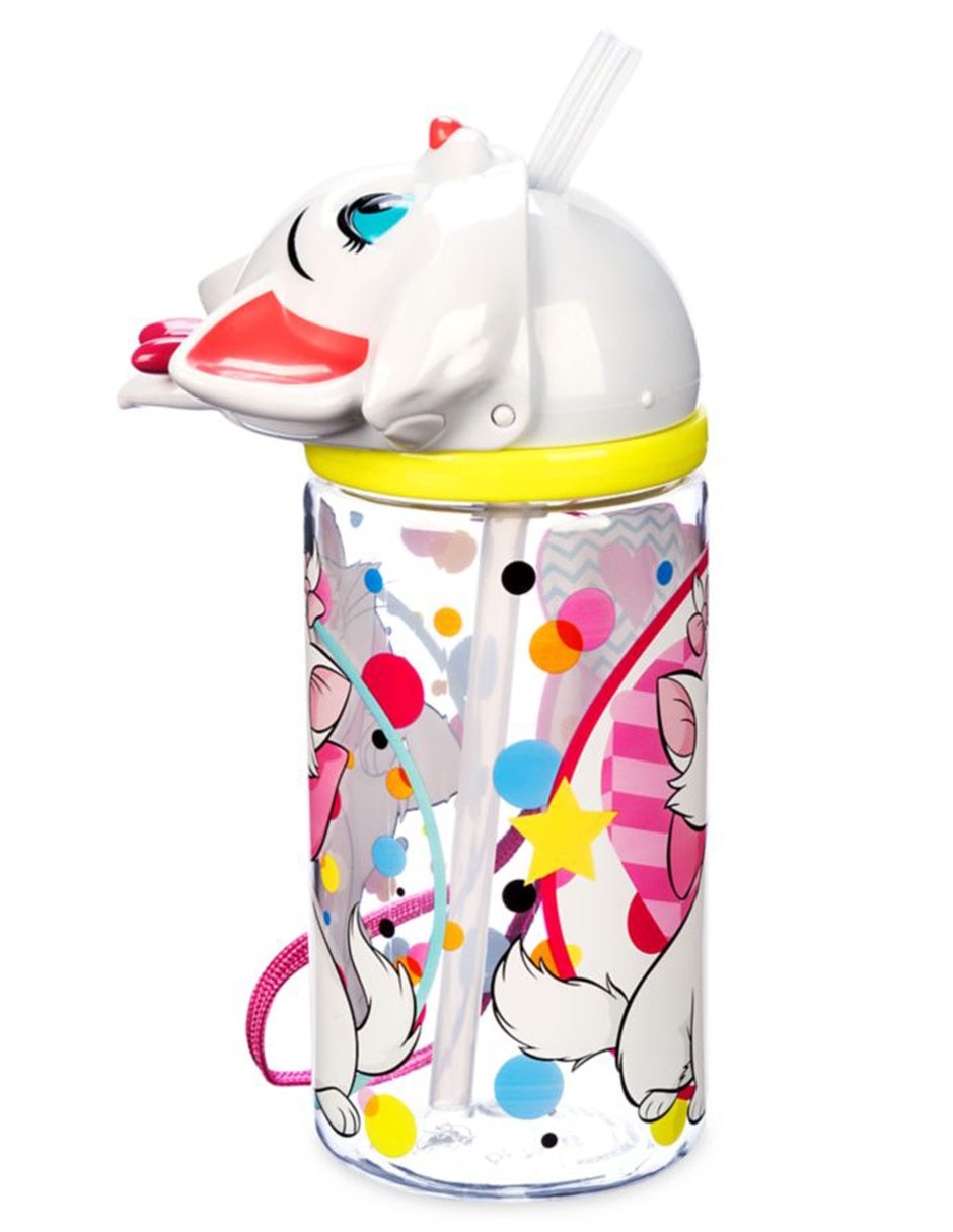Botella de agua Disney marie para niña 6