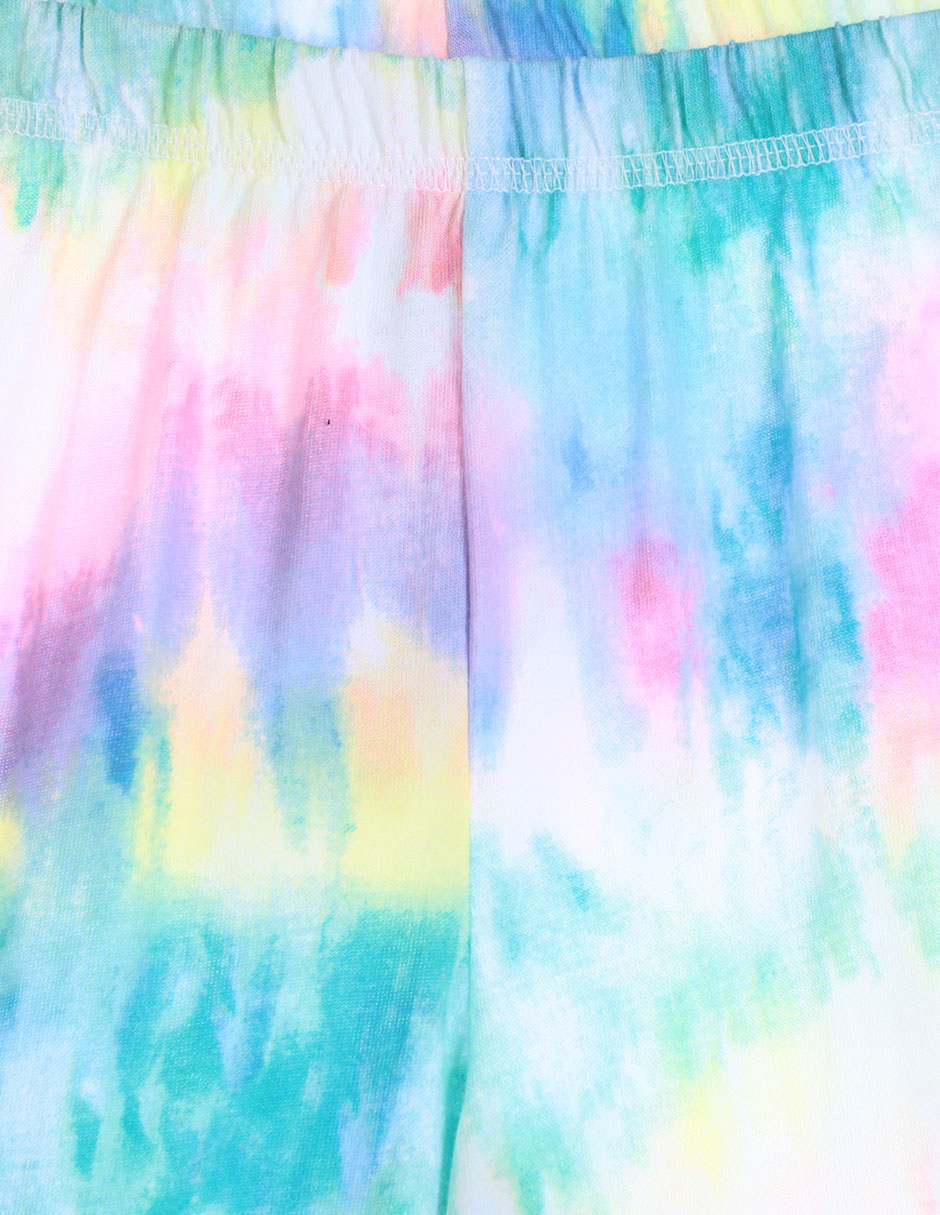 Set pantalón pijama Mickey And Friends estampado tie dye para niña