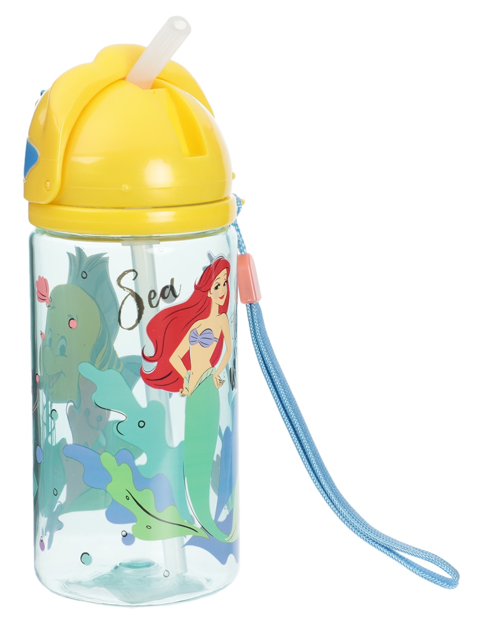 Botella de agua La Sirenita para niña