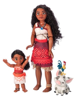 Set muñecas disney princesas Moana