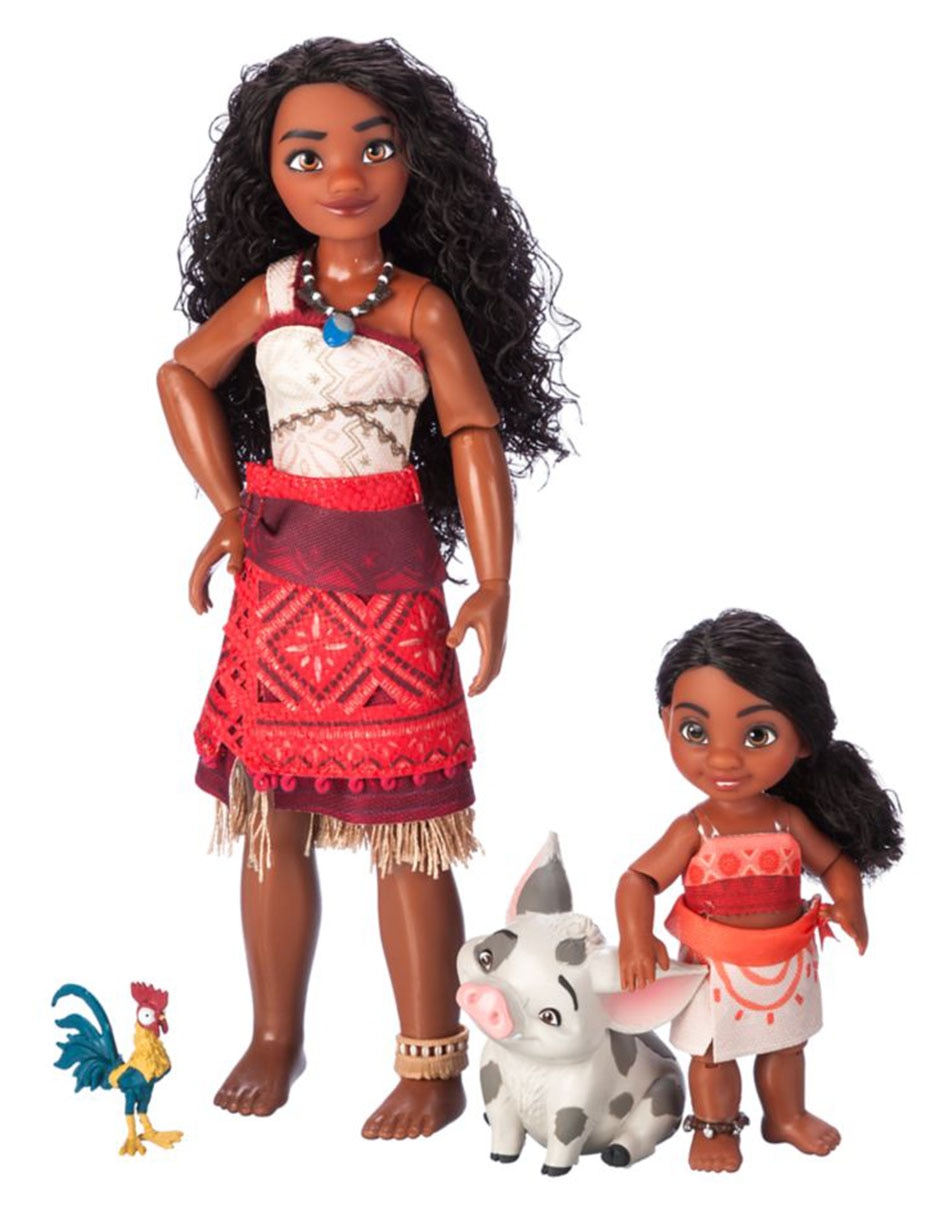 Set muñecas disney princesas Moana
