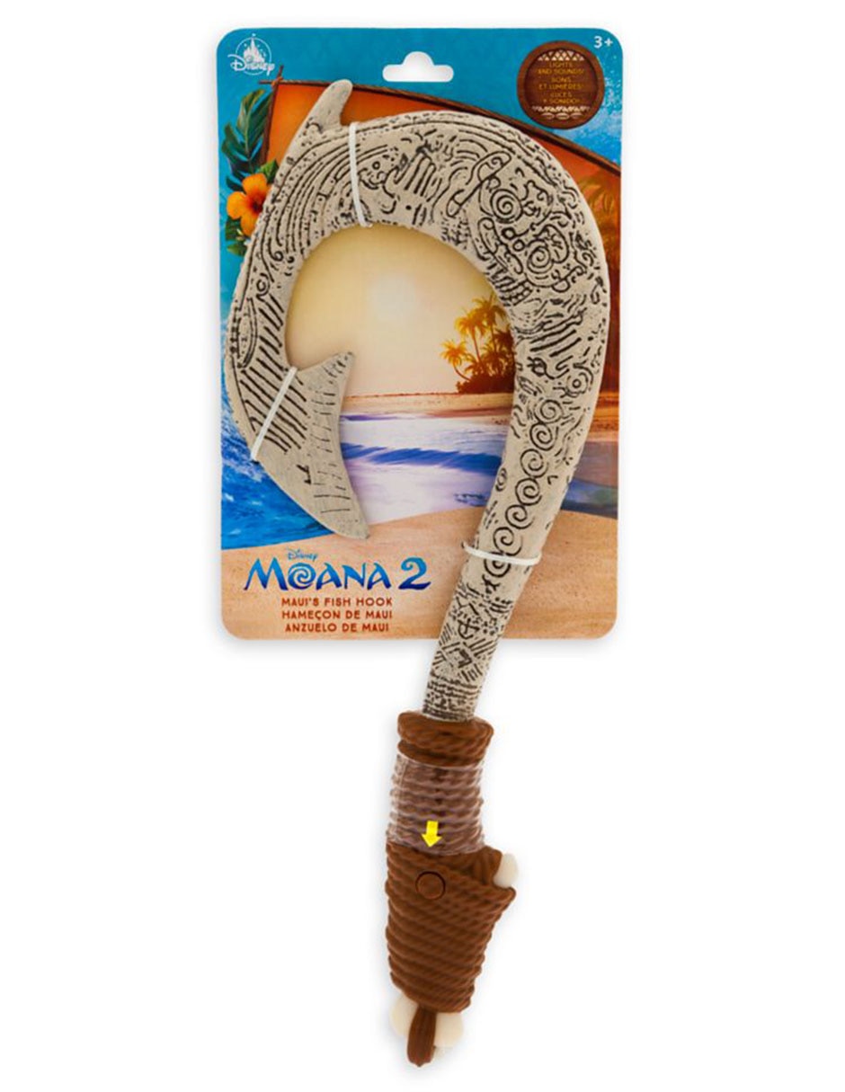 Cetro anzuelo iluminado de maui Moana