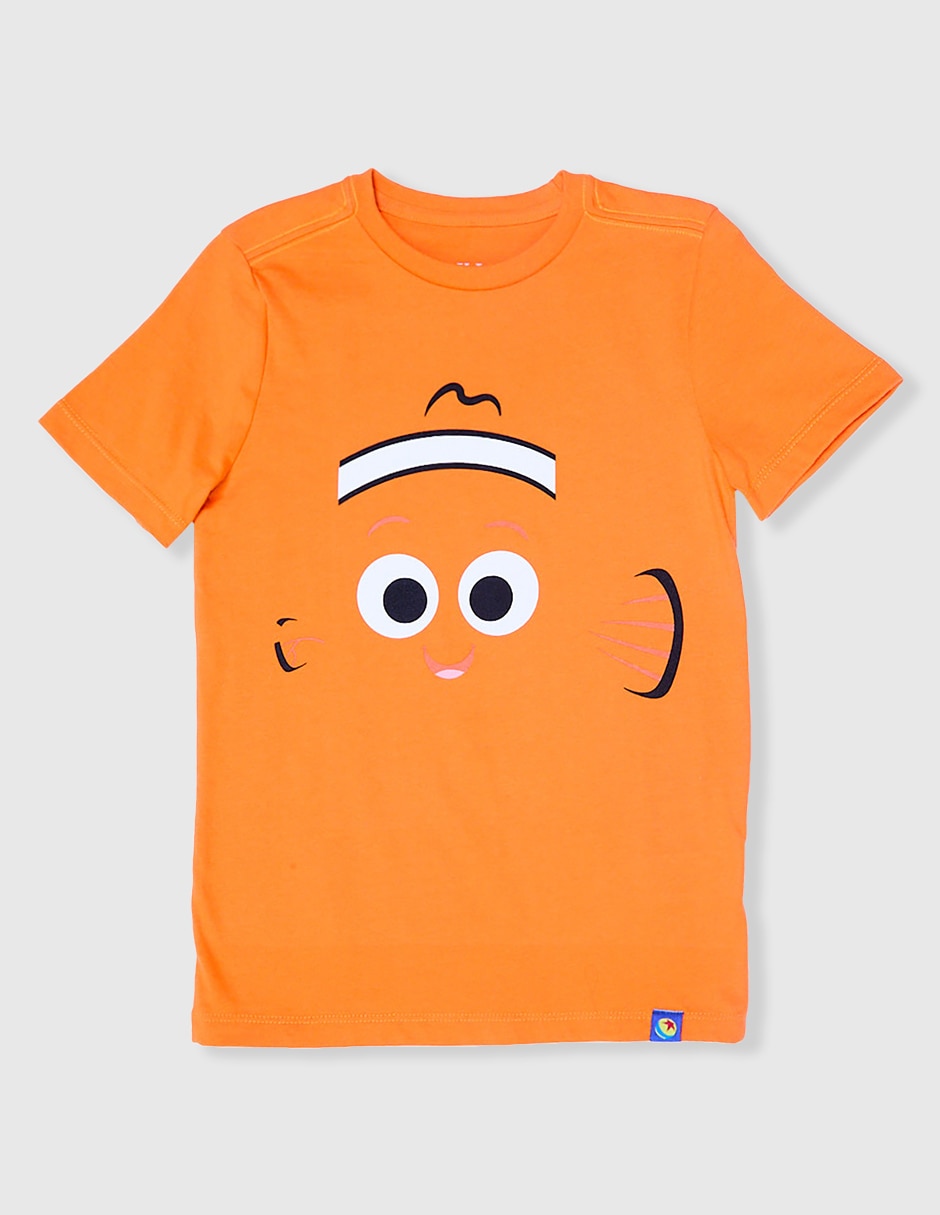 Playera Buscando A Nemo Nemo Inf Mundopixar manga corta unisex