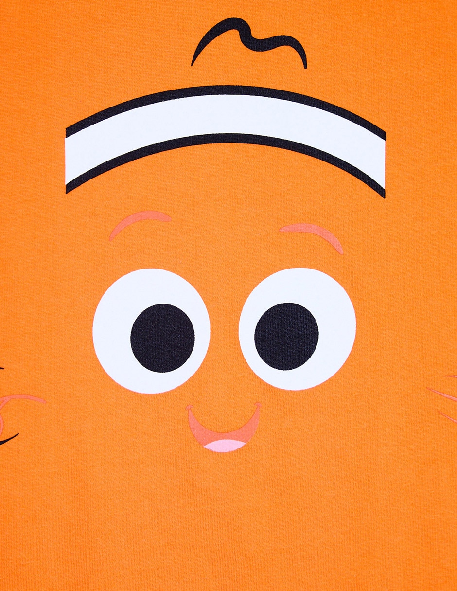 Playera Buscando A Nemo Nemo Inf Mundopixar manga corta unisex