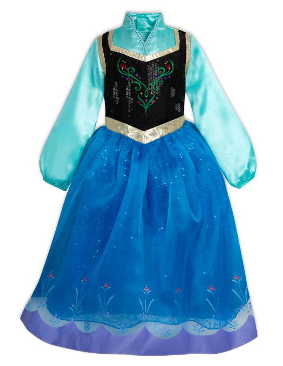 Disfraz Frozen De Princesa Anna Para Niña