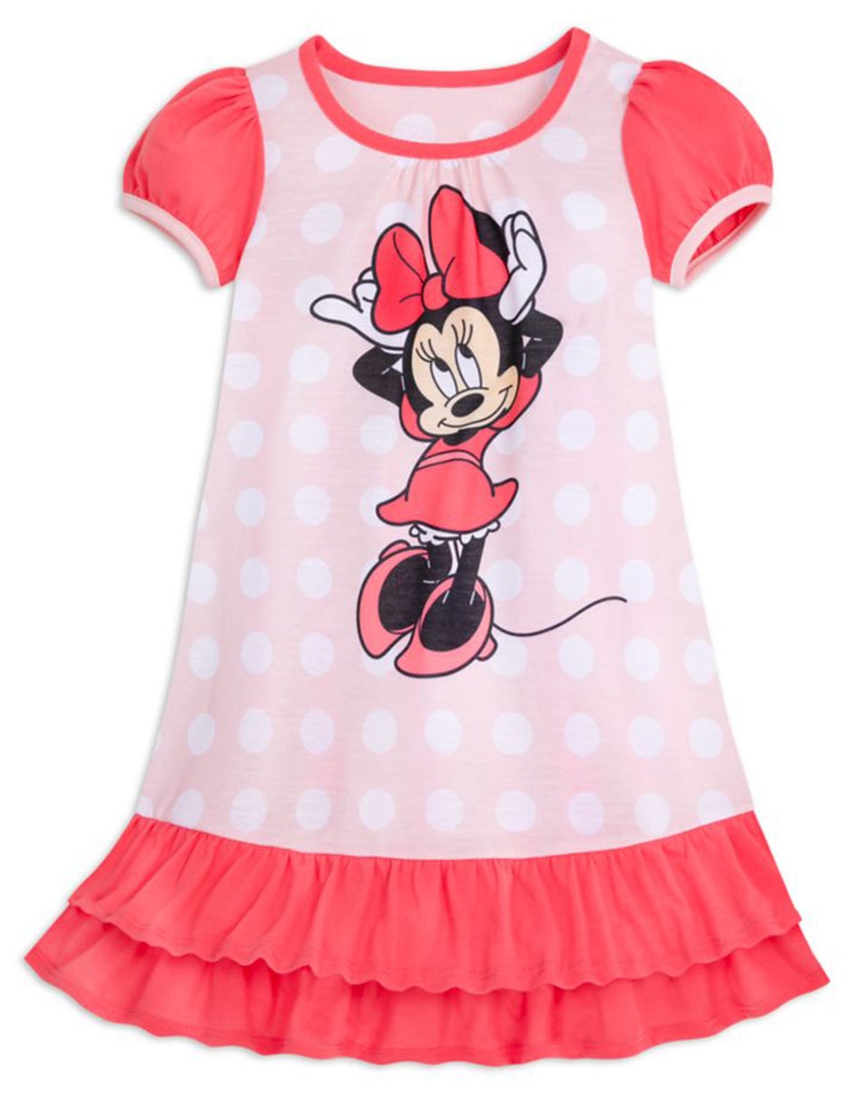 Pijama camisón Mickey and Friends Disney Minnie de algodón para niña