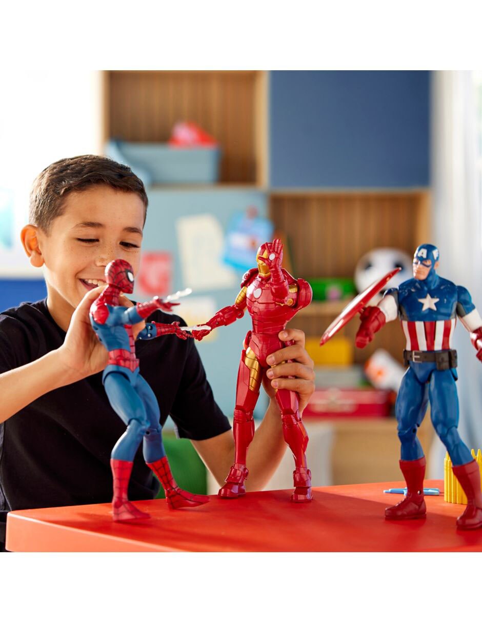 Figura articulada Marvel Capitán América The Avengers 9