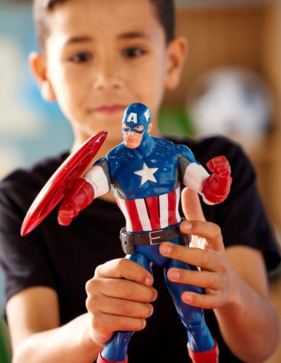 Figura articulada Marvel Capitán América The Avengers 10