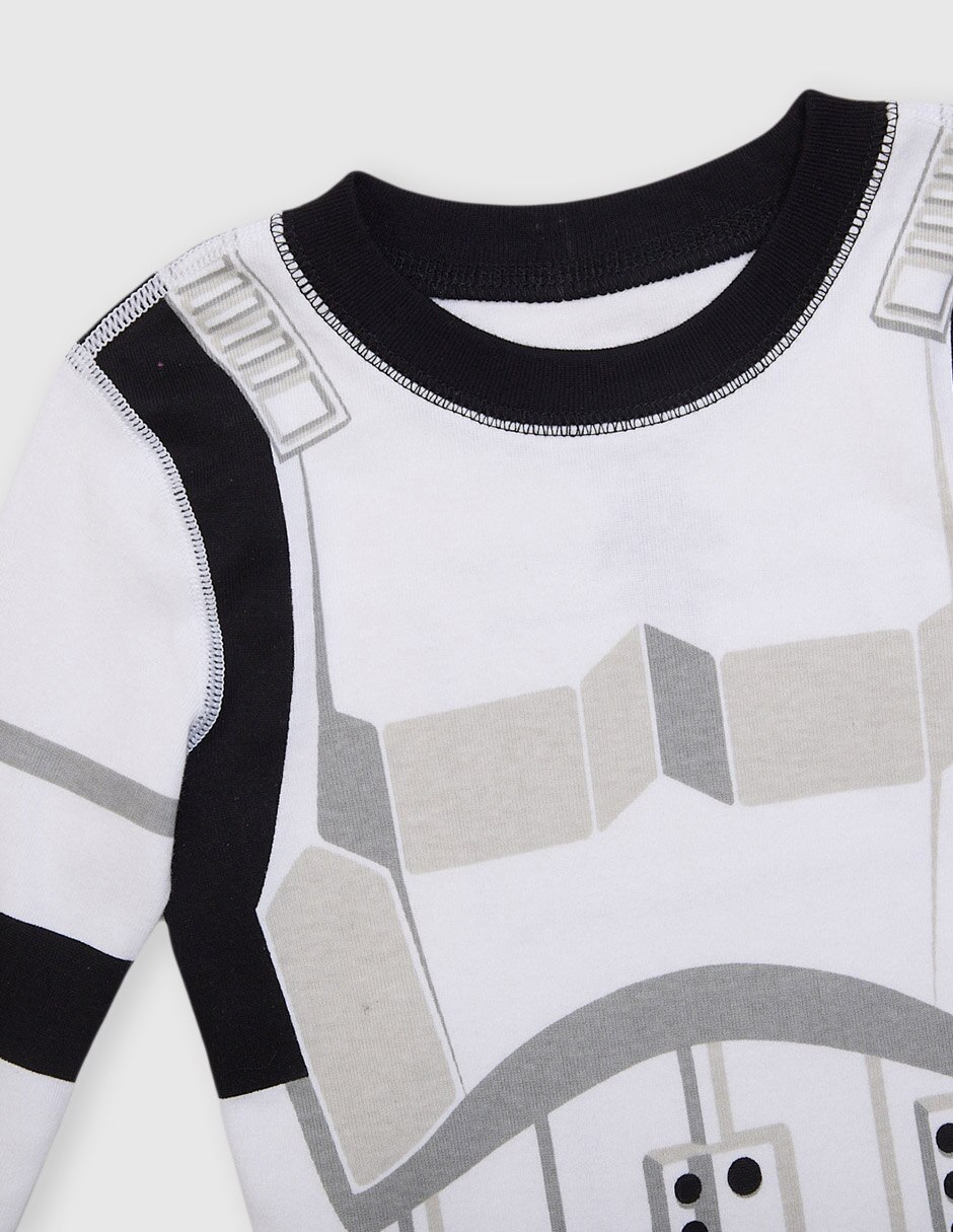 Conjunto pijama Starwars Stormtrooper para niño 3