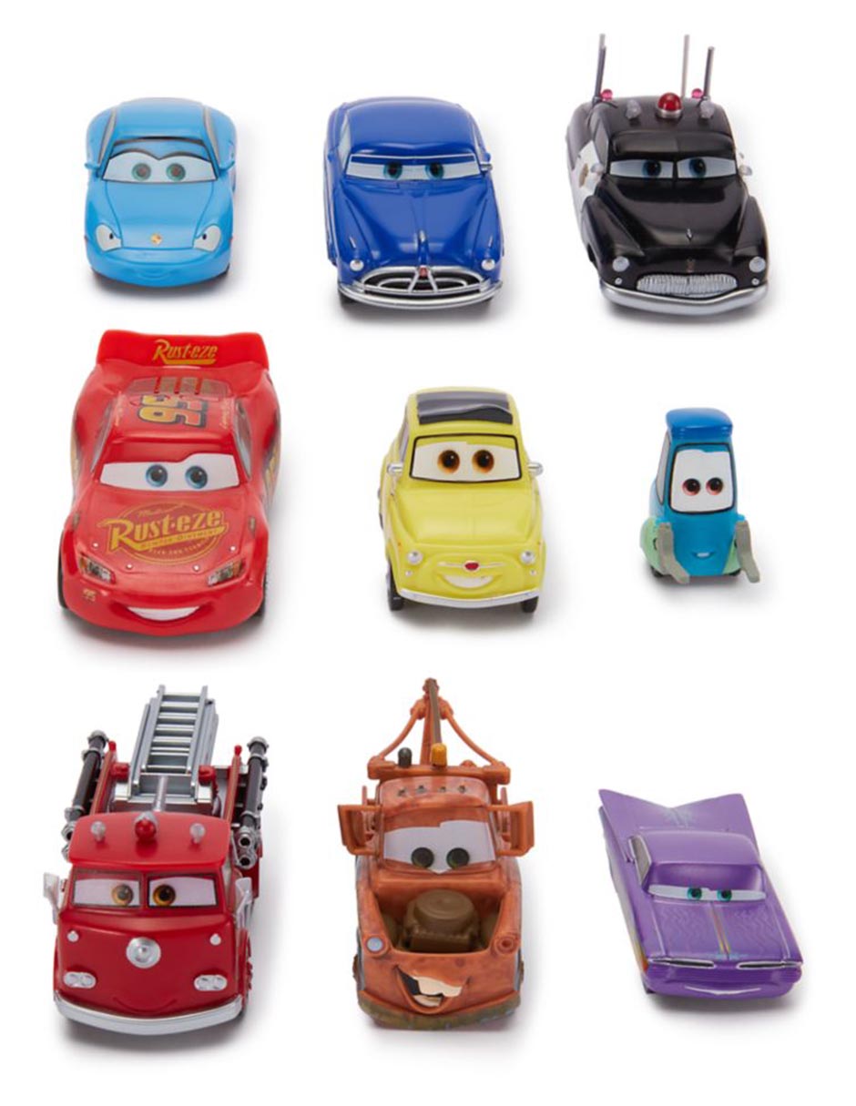 Set figuras Disney Collectors Cars