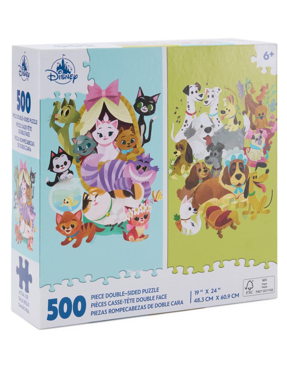 Rompecabezas de doble cara Disney 500 piezas
