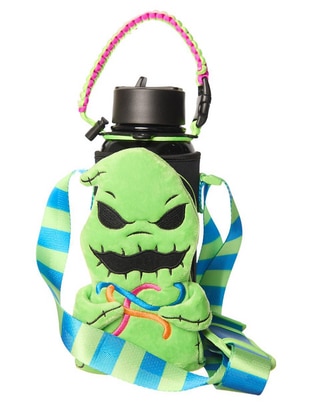 Botella de agua con bolsa de acero inoxidable con tapa rosca 950 ml