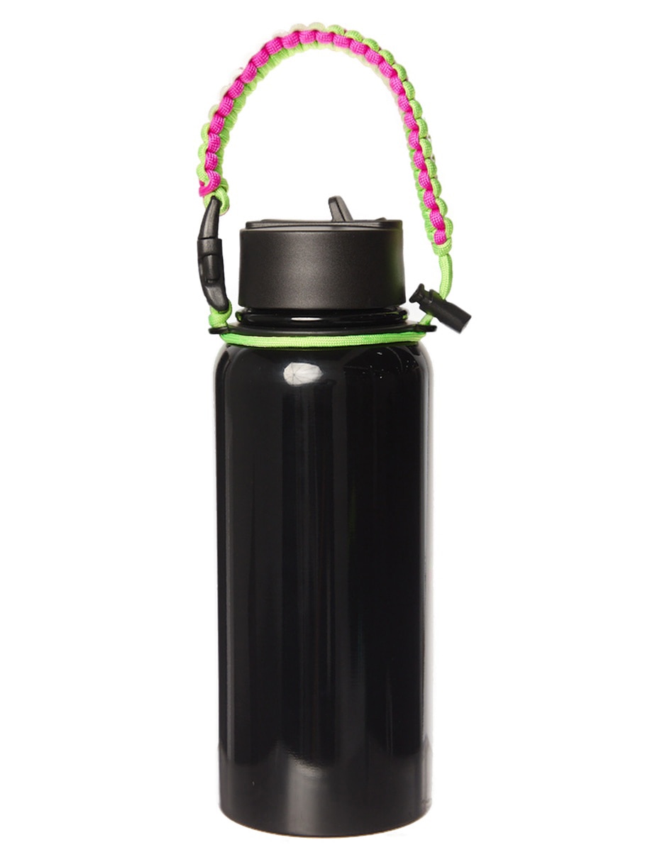 Botella de agua con bolsa de acero inoxidable con tapa rosca 950 ml 9