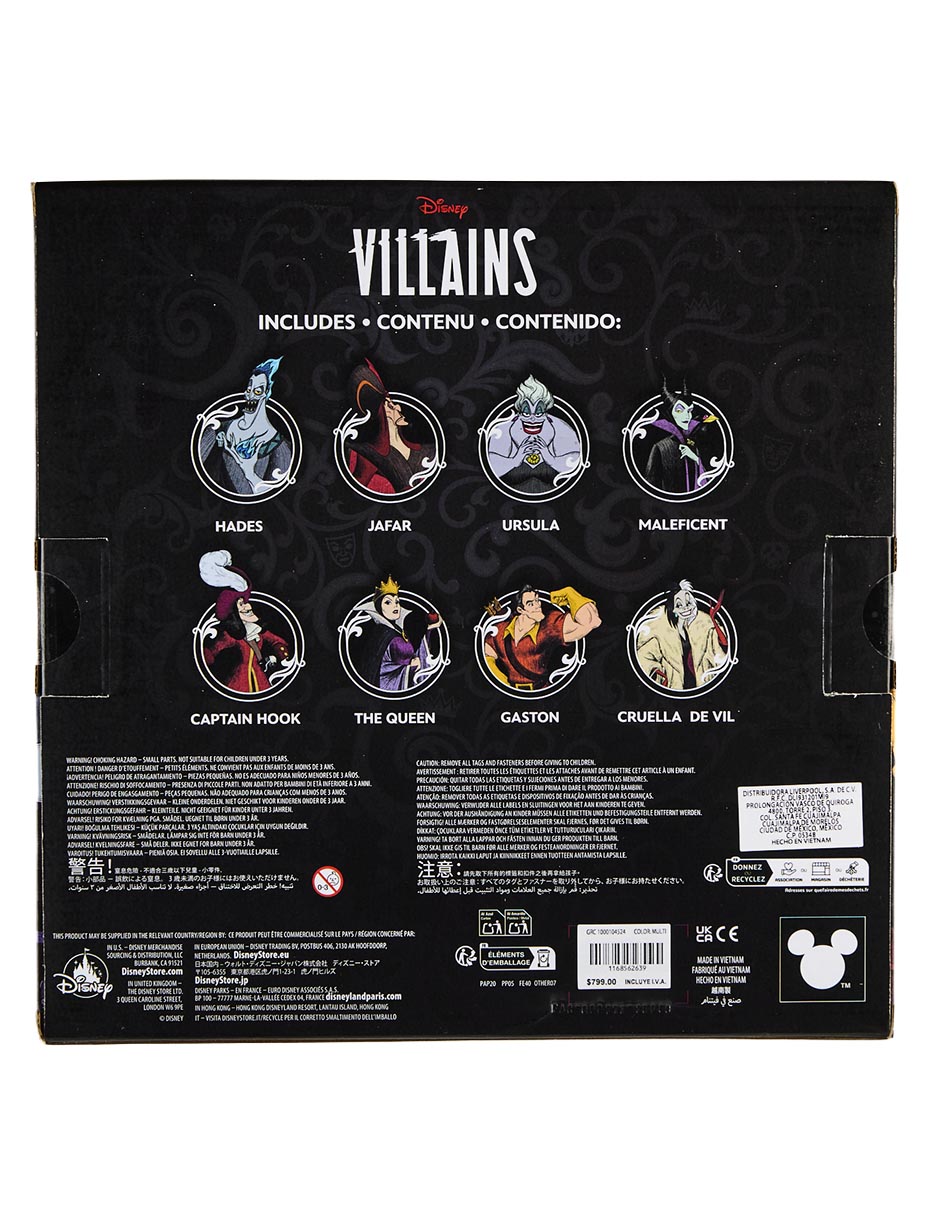 Set figuras Disney: Villains Villains 9