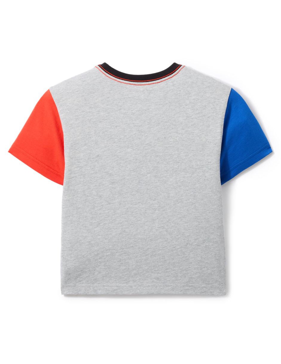 Playera spiderman manga corta para niño 3