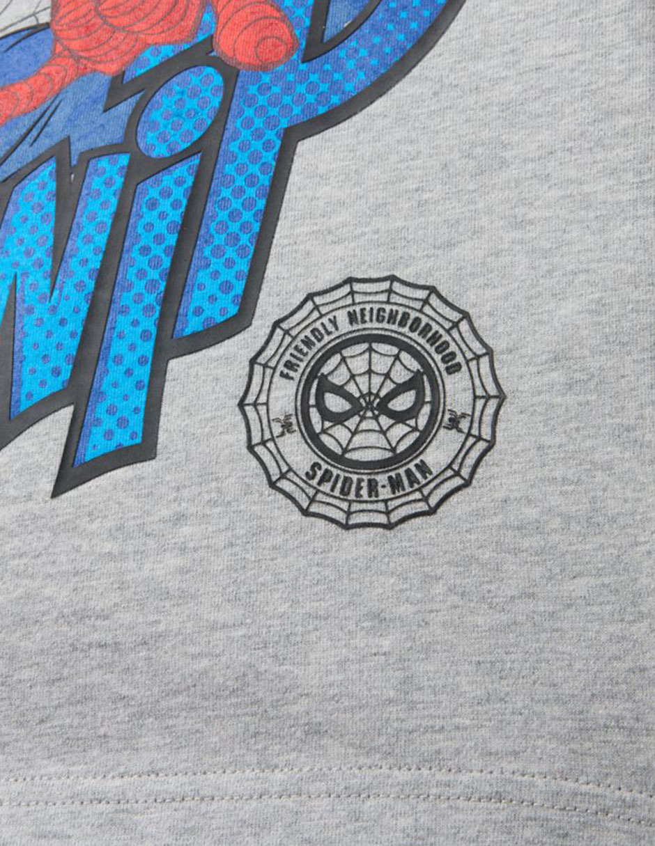 Playera spiderman manga corta para niño 2