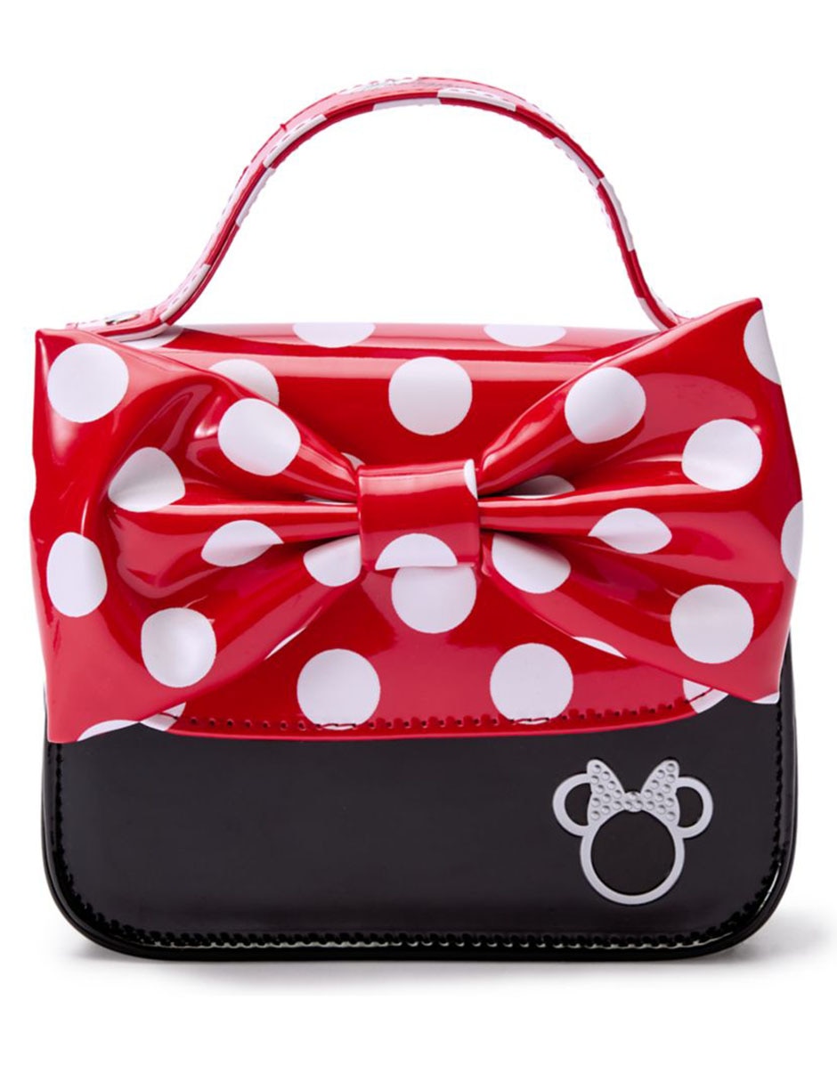 Bolsa flap Minnie Mouse para niña