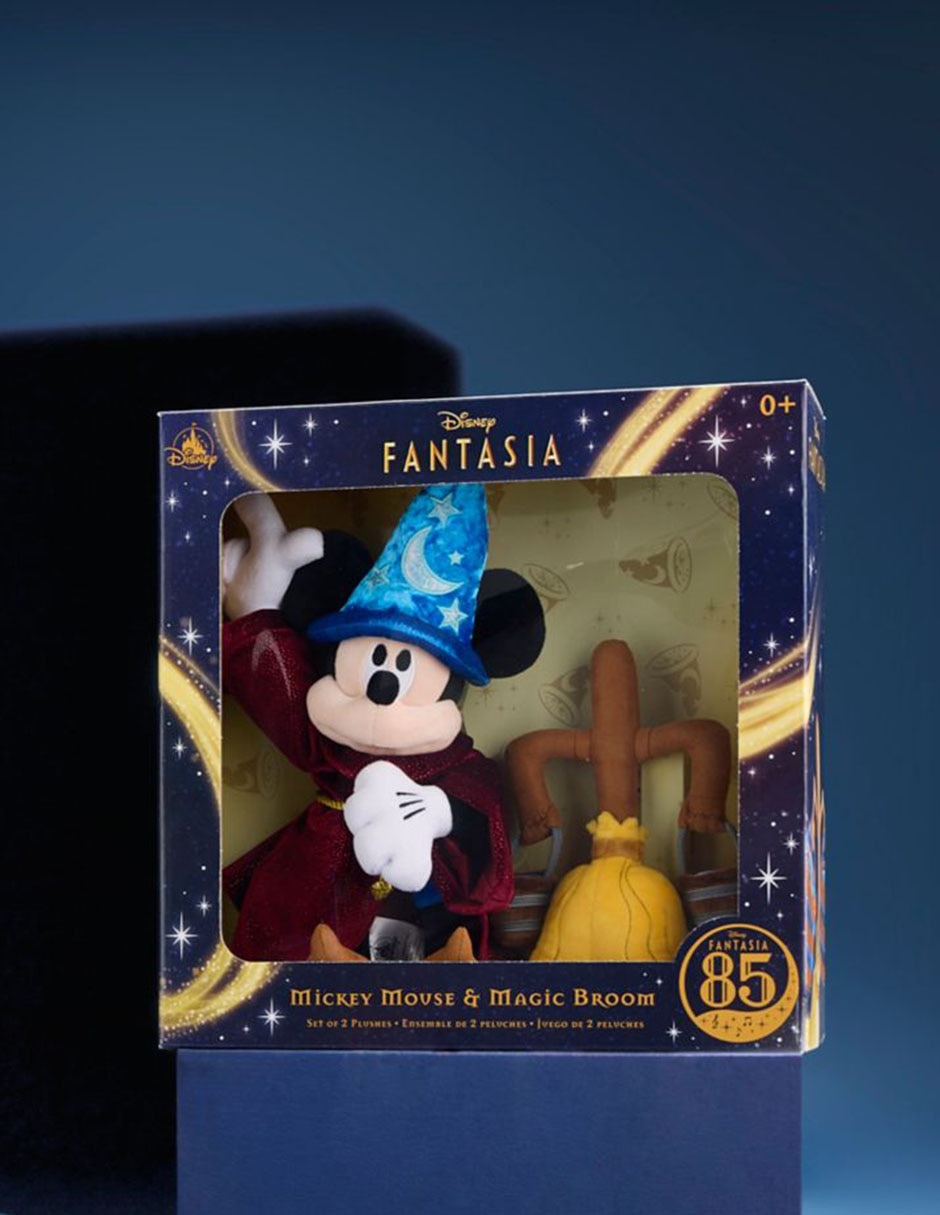 Set de peluches Mickey Y Magic Broom Mickey and Friends Fantasía 85