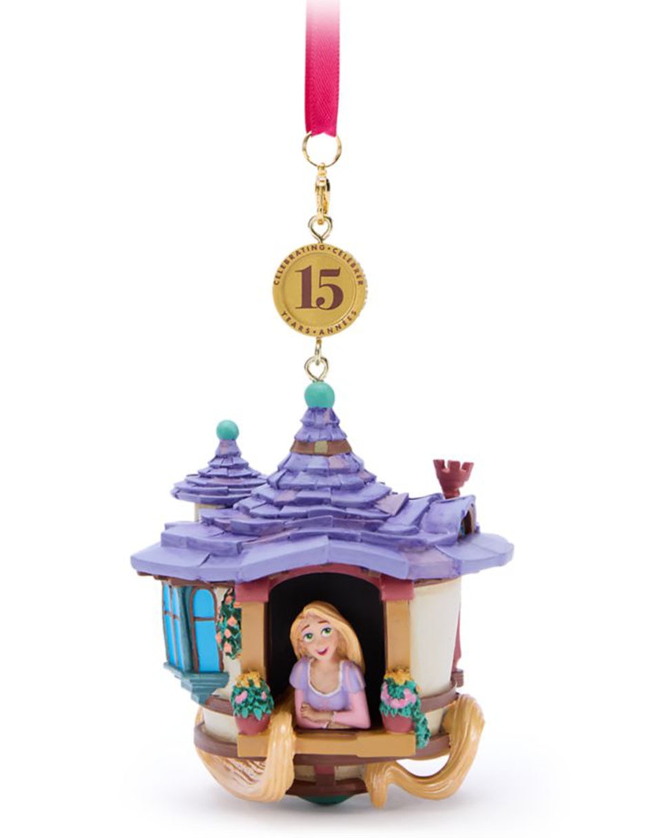Ornamento navideño Enredados Rapunzel