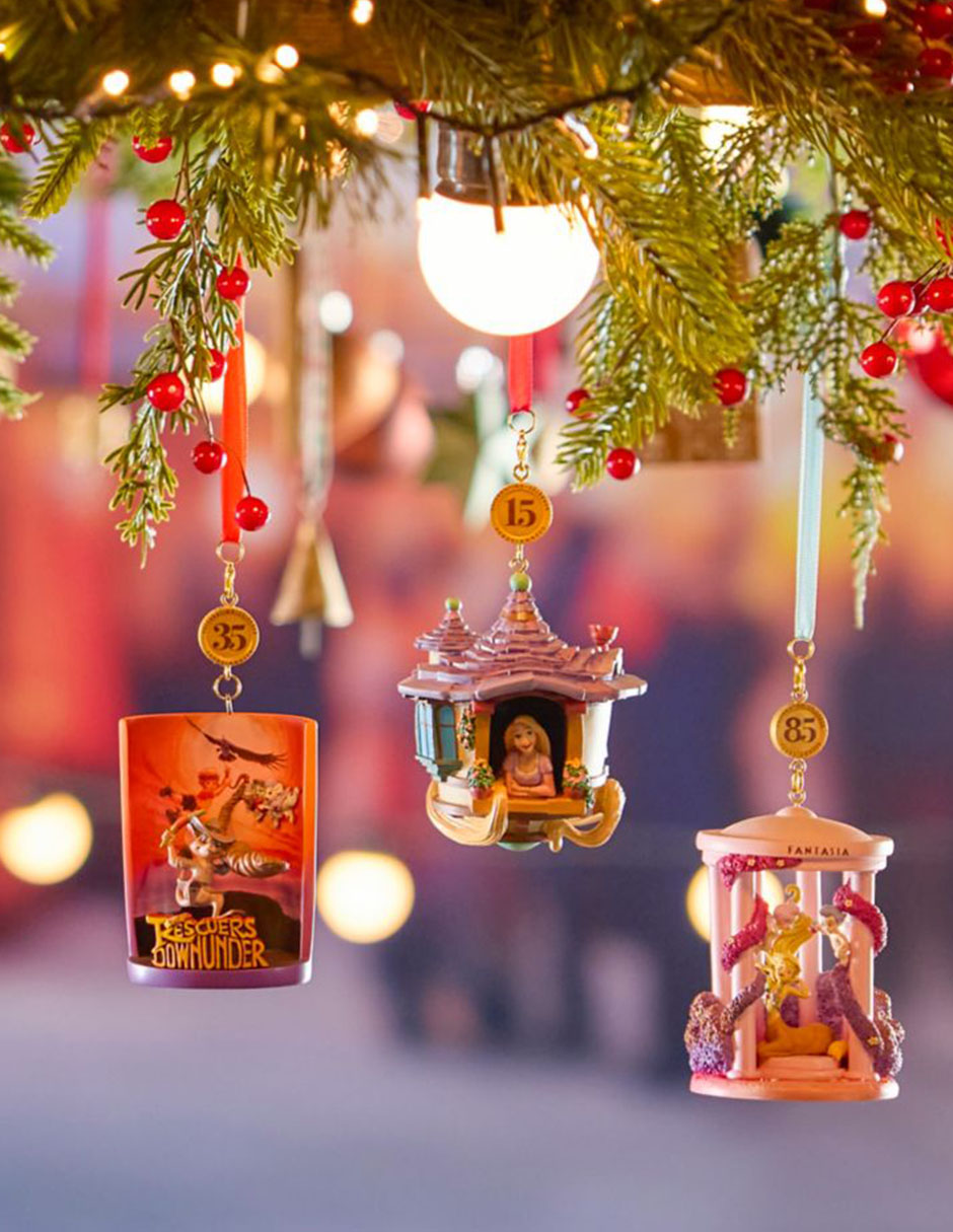 Ornamento navideño Enredados Rapunzel