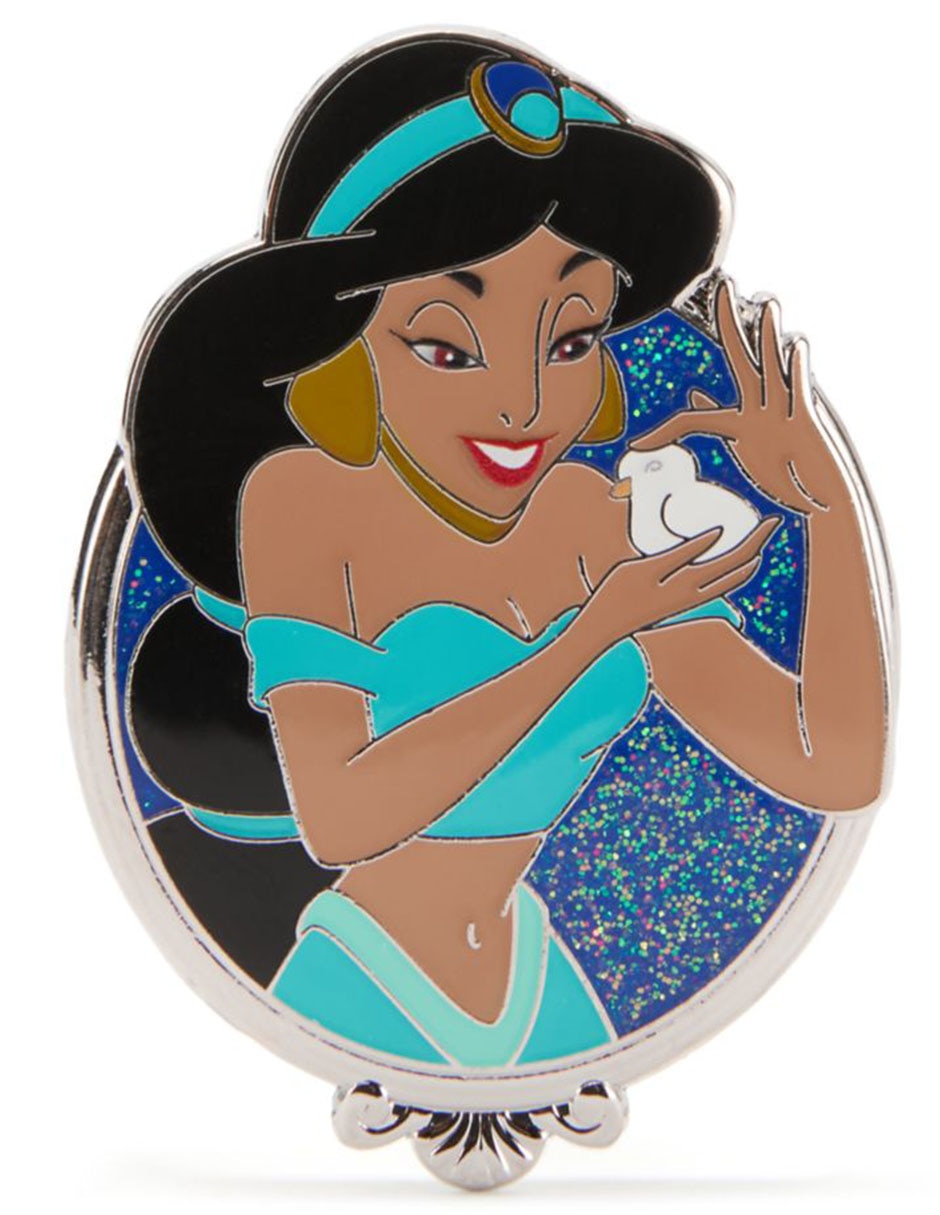 Pin Aladdin de Metal Jasmín