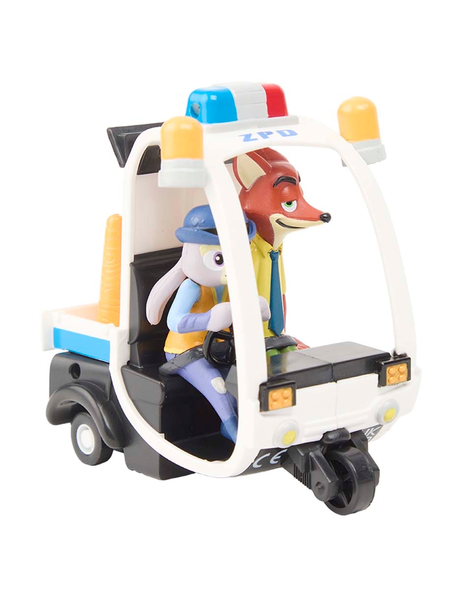 Camioneta policía Zootopia Nick Wilde y Judy Hopps