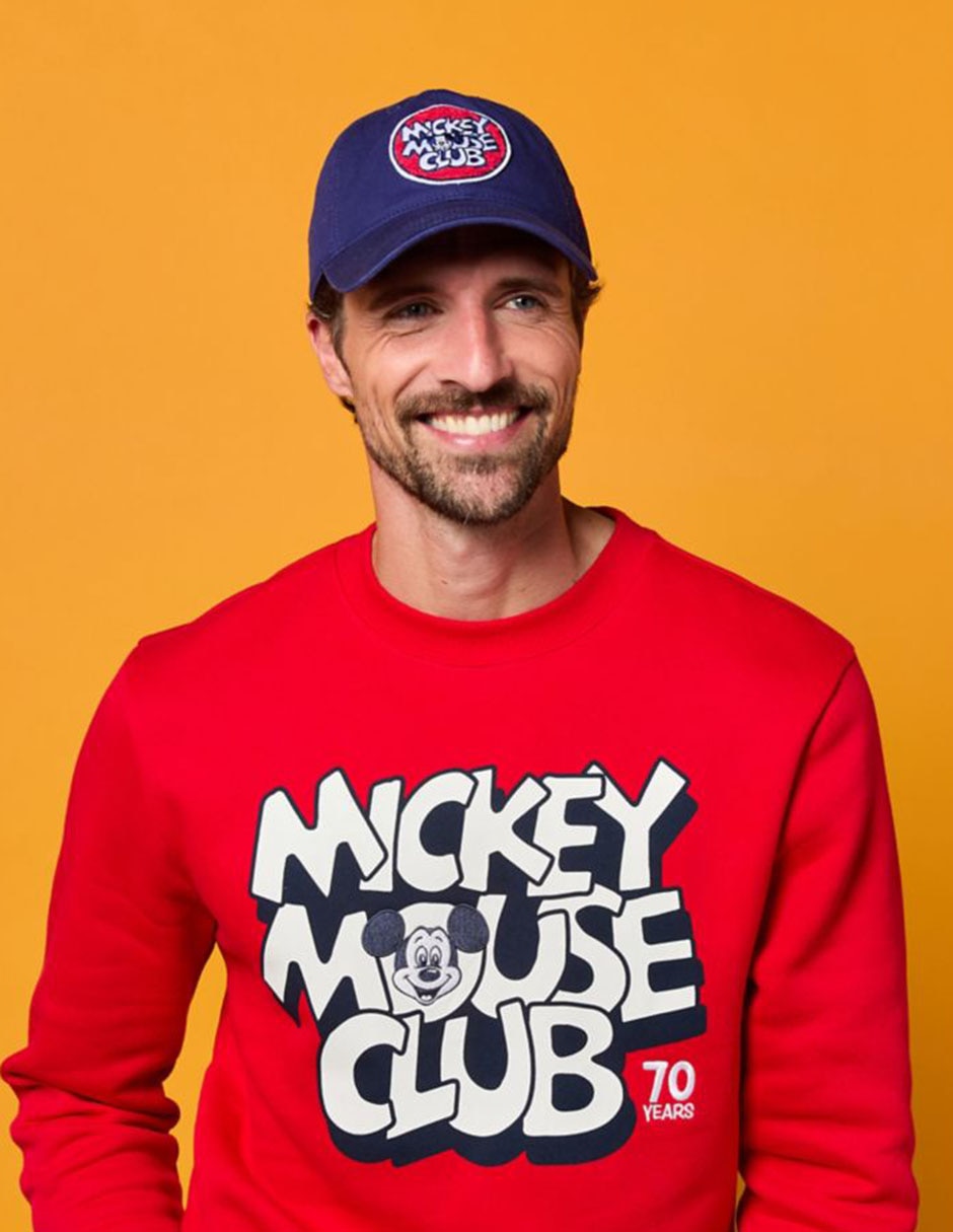 Gorra con visera semicurva hebilla para entrenamiento Mickey Mouse infantil 9