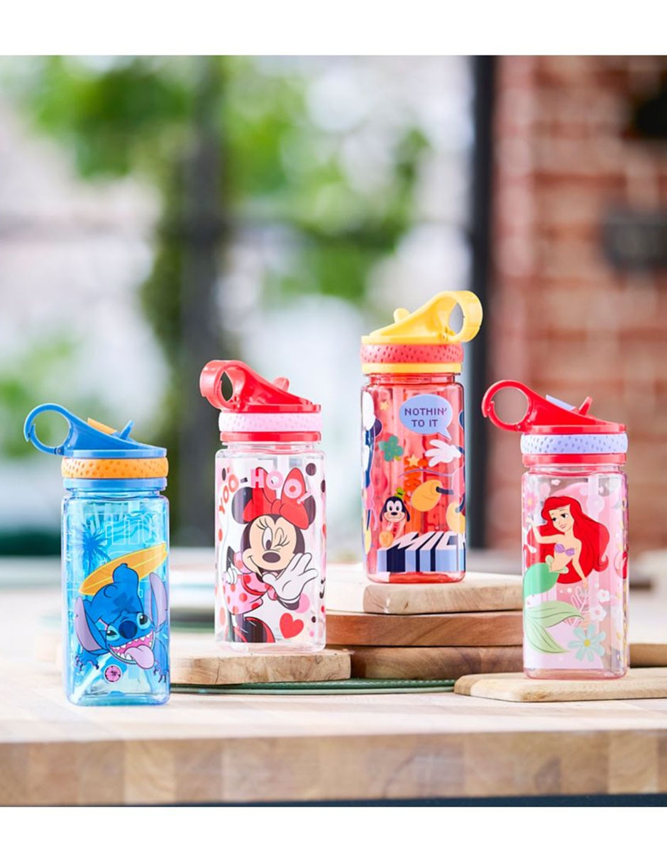Botella de agua Disney con tapa rosca 600 ml 11