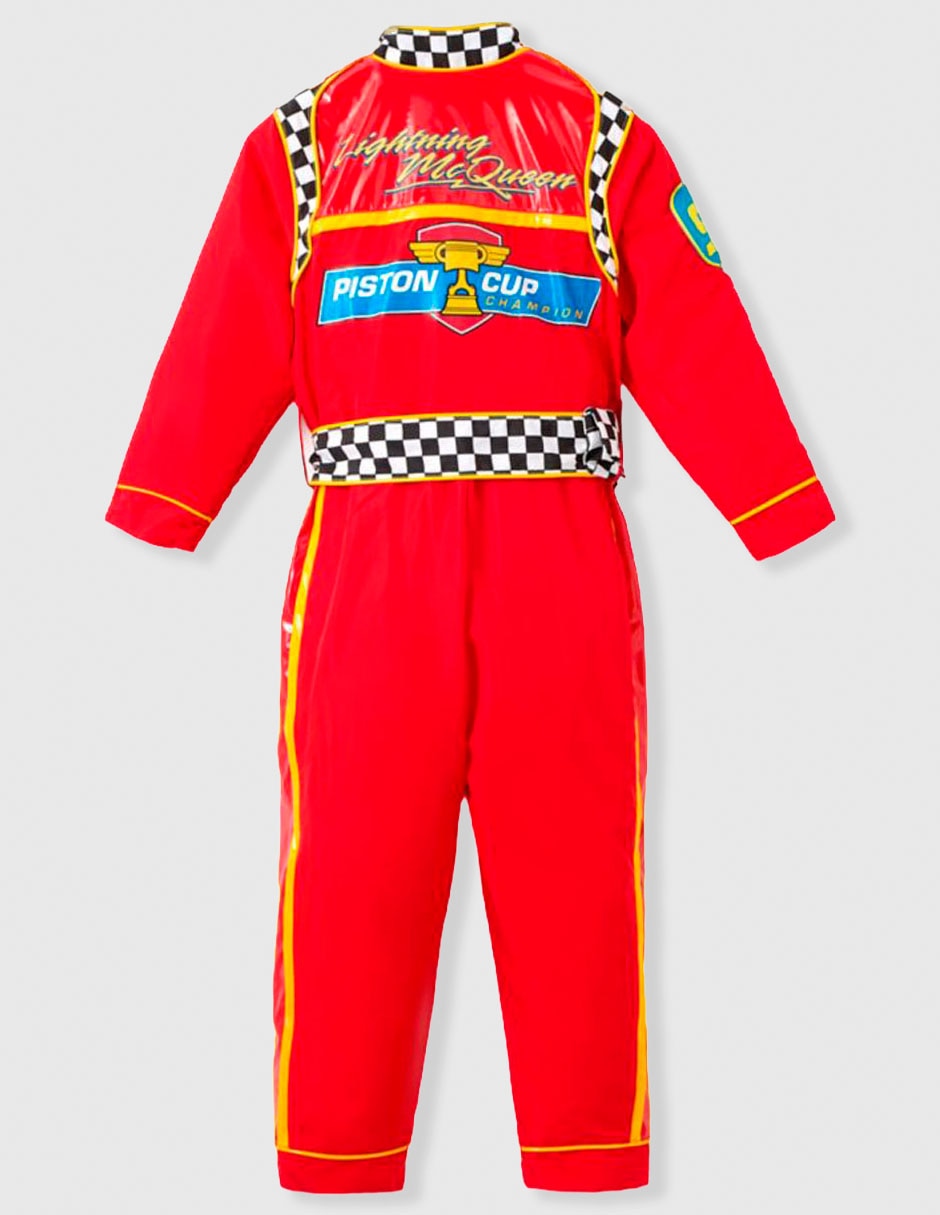 Disfraz de rayo mcqueen para niño 2