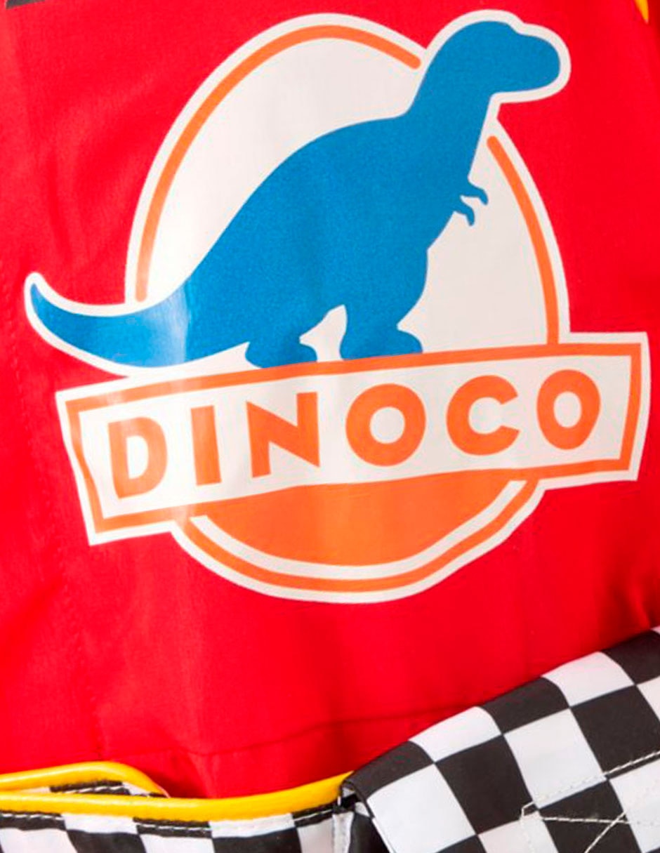 Disfraz de rayo mcqueen para niño 4
