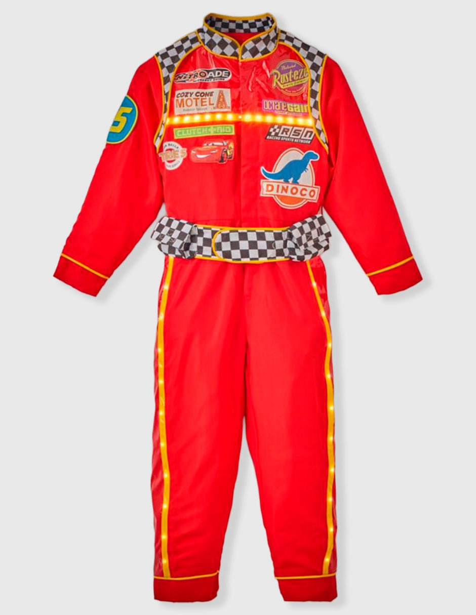 Disfraz de rayo mcqueen para niño 5