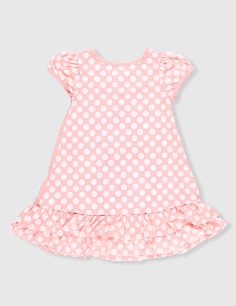 Pijama camisón Minnie Mouse de algodón para niña 4