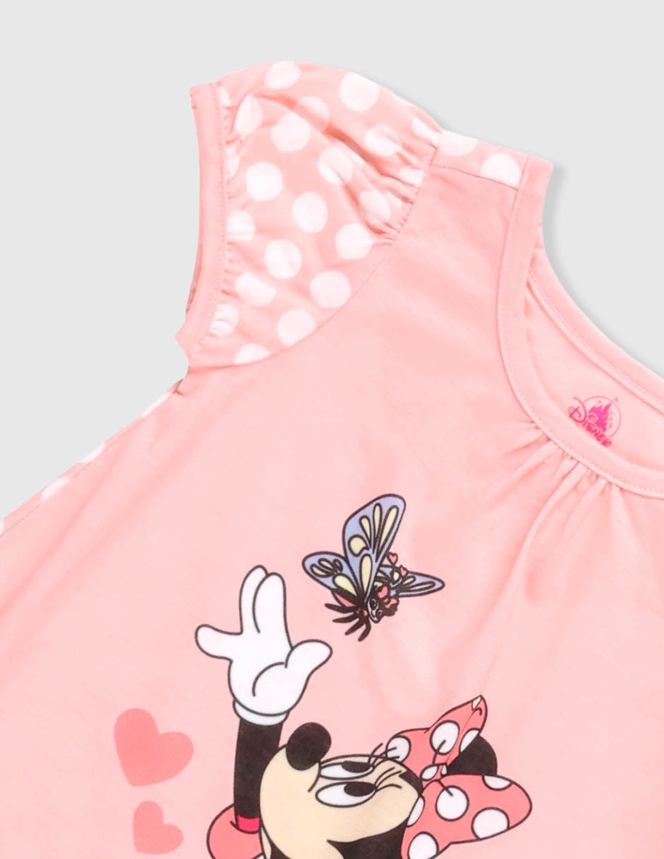 Pijama camisón Minnie Mouse de algodón para niña 3