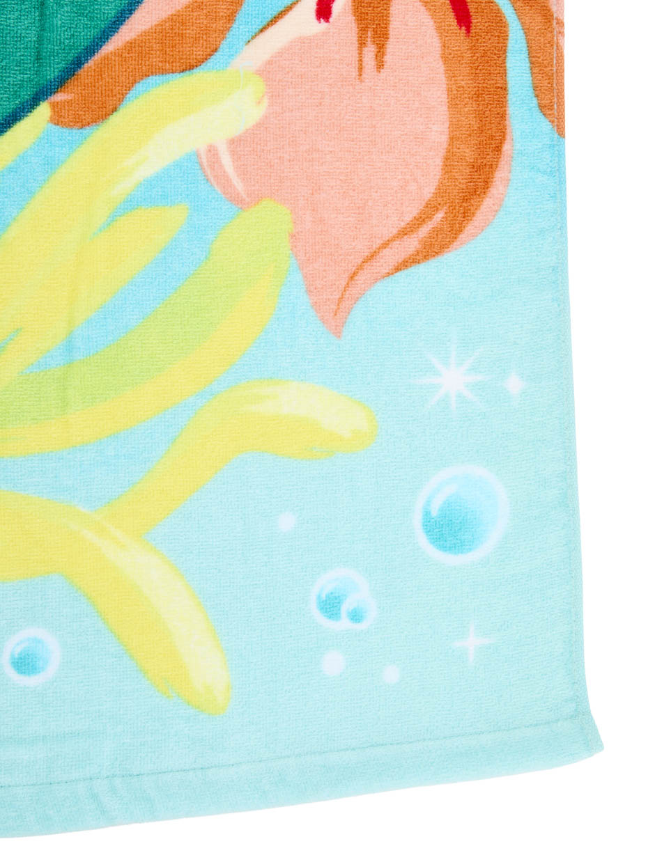 Toalla para baño Disney Ariel de algodón 7